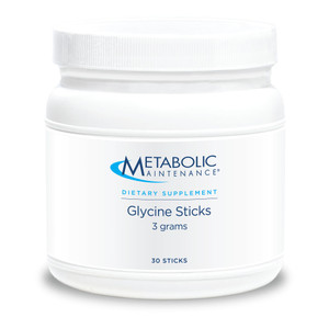 Metabolic Maintenance Glycine Sticks - Amino Acid Supplement to Support Cartilage Repair, Circadian Rhythm, & Neurological Function - On The Go Glyci