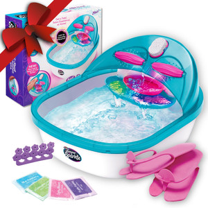 Shimmer n Sparkle 6-in-1 Real Massaging Foot Spa for Kids