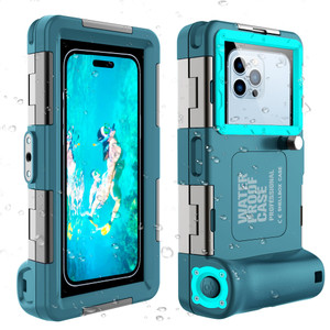 Underwater Snorkeling Diving Phone Case for iPhone 17/16/15/14/13/12/11Pro Max/XR/XS/X Samsung Galaxy S25/24/23/22/21, Professional Scuba Dive Waterp