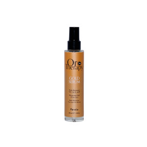 Fanola Oro Therapy Bi-Phase Hair Serum - Infused with Keratin, Argan Oil & Micro-Active Gold for Damaged Hair - Ideal for Frizz Control and Split End
