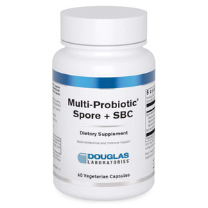 Douglas Laboratories Multi-Probiotic Spore + SBC | Support for Gastrointestinal and Immune Health | 60 Vegetarian Capsules*