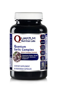 Quantum Nutrition Labs Quantum Garlic Complex - Garlic Allicin Supplements, Garlic Pills, Allicin Extract, Garlic Extract, Organic Garlic Capsules, I