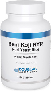 Douglas Laboratories Beni Koji Red Yeast Rice | Fermented Red Rice to Support Healthy Blood Lipid Metabolism* | 120 Capsules