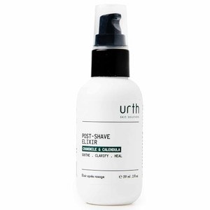 Urth Post Shave Elixir 2oz Razor Bump Treatment & Ingrown Hair Remedy for Men with Vitamins C and E for Soothes & Restores Skin