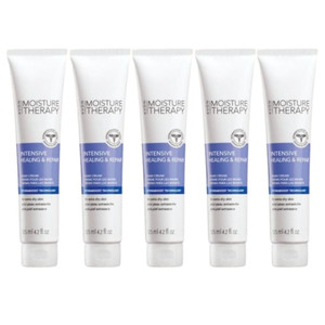 Avon Moisture Therapy Intensive Healing & Repair Hand Cream Lot of 5, 4.2 fl. oz. Each  Deep Hydration for Dry, Cracked Skin, Fragrance-Free, Hypoal
