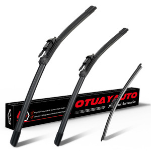 OTUAYAUTO Premium Windshield Wiper Blades - Replacement for Ford Explorer 2020-2023 - Precision Fit, All-Weather Performance, Front and Rear Wiper Bl
