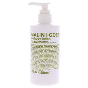MALIN+GOETZ Rum Body Lotion | Lightweight Hydrating Lotion with Vitamin B5, Avocado + Grapeseed Oils | Nourishing, Fast-Absorbing Moisturizer | Veget