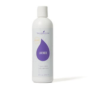 Young Living Lavender Volume Shampoo Essential Oils - Cleanses and Nourishes Fine Hair - 8 fl oz - Gently Cleanses Fine Hair for a Boost of Body and