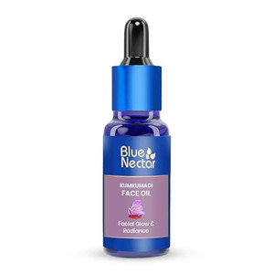Blue Nectar Kumkumadi Oil for Face | Ayurvedic Anti Aging serum for appearance & Radiance | Saffron & Sandalwood Kumkumadi Tailam Face Oil for Glowin