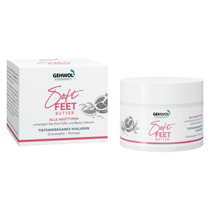 GEHWOL Soft Feet Butter 3.5 oz/100 ml pomegranate & moringa