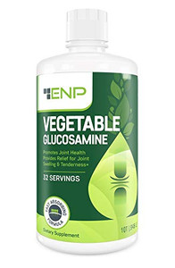 Liquid Glucosamine Supplement Plus MSM, 1500mg Glucosamine with MSM, Vegan Friendly, Non Shellfish, GMO Free, Joint Support Supplement Derived from V