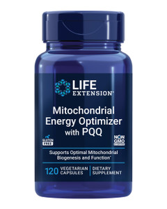 Life Extension Mitochondrial Energy Optimizer with PQQ - Energy Supplement for Healthy Mitochondria - With Taurine, Vitamin B, Pyrroloquinoline Quino