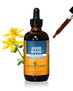 Herb Pharm Good Mood Liquid Herbal Formula with St. John's Wort for Healthy Emotional Balance - 4 Ounce