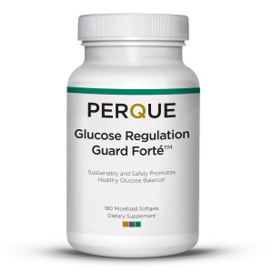 Perque Glucose Regulation Guard Forte - 180 Softgels by Perque