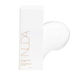 Nuda Self Tanning Lotion | Lightweight, Fast-Drying, & Streak-Free Gradual Tanner | with Vitamin C, Shea Butter & Sodium Hyaluronate for a Hydrating,