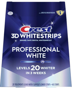 Crest 3D No Slip Whitestrips Professional Effects Teeth Whitening Kit 20 ea