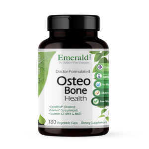 EMERALD LABS Osteo Bone Health - Immune Support & Bone & Joint Supplement with Vitamin D3, K2, Calcium, Magnesium, OptiMSM, Meriva Phytosome & More -