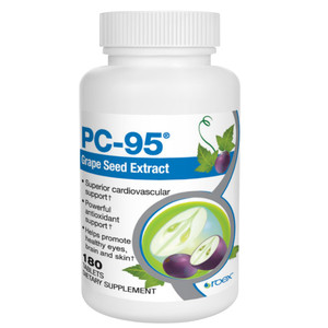Roex Vitamins | PC-95 Grape Seed Extract | Dietary Supplements | Stress Relief | Healthy Eyes | Healthy Brain | Healthy Skin | Cardiovascular Support