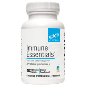 XYMOGEN Immune Essentials - Vitamin C 1000mg Immune Support Supplement - Seasonal & Daily Defense - with Olive Leaf Extract - Gluten Free, Vegan & No