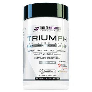 TRIUMPH Testosterone Booster for Men: Best Test Booster and Estrogen Blocker for Men with DIM, KSM 66 Ashwagandha, and Boron Citrate, Build Natural L