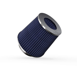 K&N High-Flow Original Lifetime Universal Clamp-On Air Filter: Performance, Premium, Washable: Flange Diameter: 4 In, Filter Height: 5.5 In, Flange L