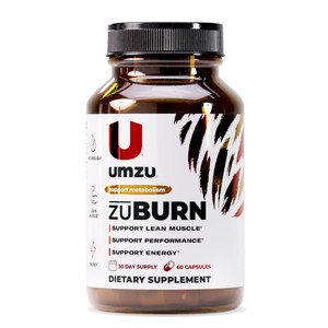 UMZU ZuBurn Energy Support Supplement, (30 Day Supply)  Caffeine Mitoburn Capsimax Grains Of Paradise B6 & B12  Energy Supplements For Daily Energy
