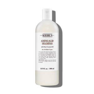 Kiehl's Amino Acid Shampoo, with Coconut Oil to Clarify and Cleanse, Helps Strengthen, Prevent Breakage, Suitable for All Hair Types, Paraben-Free -