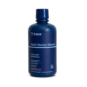 Trace Minerals Liquid Multi Vitamin-Mineral - Liquid Vitamin Supplement for Daily Health Support - Energy Support - Bone Health - Gluten-Free - Berry