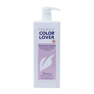 FRAMESI Color Lover Volume Boost Shampoo, 33.8 fl oz, Sulfate Free Shampoo with Quinoa and Aloe Vera, Color Treated Hair