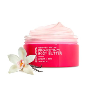 Josie Maran Whipped Argan Pro-Retinol Body Butter - Ultra-Hydrating Retinol Body Cream with Air-Whipped 100% Pure Argan Oil - Smooth, Soothe & Improv