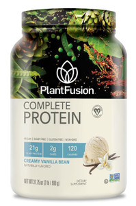 PlantFusion Complete Vegan Protein Powder - Plant Based Protein Powder With BCAAs, Digestive Enzymes and Pea Protein - Keto, Gluten Free, Soy Free, N