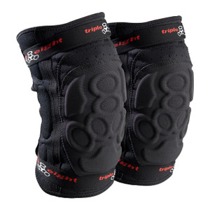 Triple Eight ExoSkin Knee Pads  Lightweight, Abrasion-Resistant Knee Protection for Mountain Biking, BMX, and Skateboarding