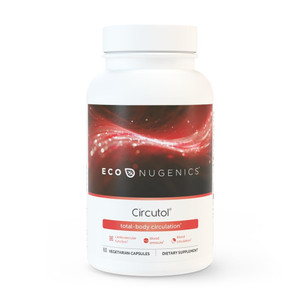 EcoNugenics Circutol: Heart & Blood Pressure Supplement with Nattokinase, L-Carnitine, Hawthorn Berry Extract, Cordyceps & Reishi Mushrooms  Healthy