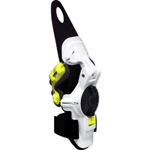 Mobius X8 Wrist Brace-White/Acid Yellow-S/M