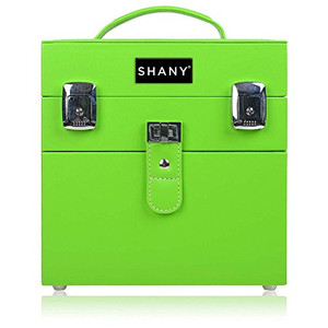 SHANY Color Matters - Makeup Travel Case Nail Accessories Organizer and Makeup Train Case - Makeup Storage Box - Black