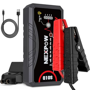 NEXPOW 3000A Peak Car Jump Starter for Up to 9.0L Gas and 7.0L Diesel Engines, 12V Portable Battery Booster Pack with QC3.0 Fast Charging, Lithium Ju