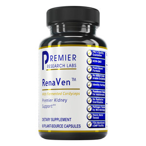 Premier Research Labs RenaVen - Premier Kidney Support for Kidney Cleanse Detox and Repair | Improve Kidney Function and Urinary Support with Ferment