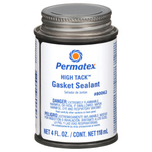 Permatex 80062 High Tack Gasket Sealant, 4 oz., Black
