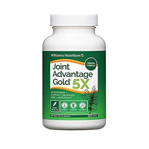 Dr. David Williams' Joint Advantage Gold 5X Joint Relief Supplement, 120 Tablets (30-Day Supply)