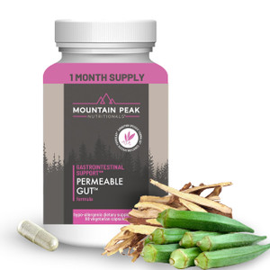 Mountain Peak Nutritionals Permeable Gut Formula - Helps Protect Stomach & Intestinal Lining - Leaky Gut & Gastro Support Supplement - Hypoallergenic