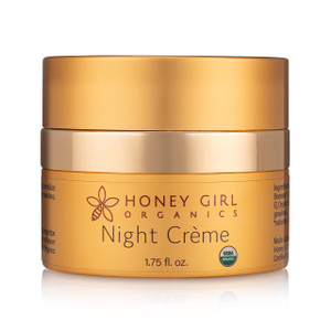 Honey Girl Organics Night Creme, 1.75 Fluid Ounce