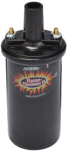 Pertronix 45011 Flame-Thrower II Ignition Coil, 45,000 Volt 0.6 Ohm, 12 Volt, Black