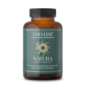 Natura Health Products Cho-Less Supplement - Promotes Healthy Lipid Metabolism and Cardiovascular Health - Featuring Niacin, Red Yeast Rice, Artichok