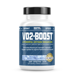 VO2-Boost Natural Endurance and Oxygen Supplement to Help VO2 max w/Rhodiola Rosea, B12, and Alpha Lipoic Acid (120 Capsules) (30 Day Supply)