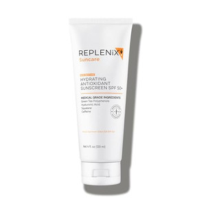 Replenix Antioxidant Hydrating Sunscreen SPF 50+ - Medical Grade Sun Protection, Zinc Oxide, UVA/UVB Protection, Safe for Sensitive Skin, 4 oz.