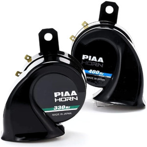 Piaa 85115 Superior 112Db 330Hz and 400Hz Twin Tone Bass Horn, Black
