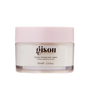 Gisou Honey Infused Hair Mask Travel Size to Hydrate and Repair for Softer, Stronger, More Manageable Hair, Mini TSA-Approved Mask (2.5 fl oz)