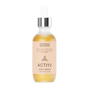 ACTIIV Thickening Hair Serum - Water Based | Supports the Appearance of Thicker, Fuller-Looking Hair, Lightweight Water-Based Formula, Non-Greasy, Al