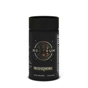 Nootrum Mushrooms, 1 Month Supply of Capsules: Containing Lion's Mane, Cordyceps, Reishi and More.