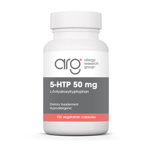 Allergy Research Group NutriCology 5-HTP - Delivers 50 mg L-5-Hydroxytryptophan - Supports Serotonin Pathways, a Positive Outlook & Restfuness - 150